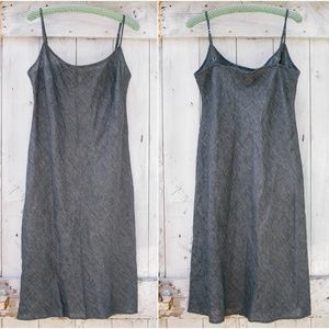 Nuthatch 100% Linen Midi Slip Dress